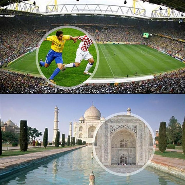 Portable Mini Binoculars For Camping Hunting And Traveling - 10X25