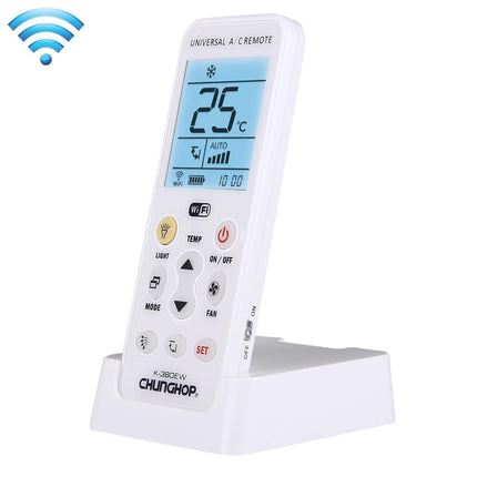 Universal Wifi Smart Ac Remote Control With Holder - Supports 2G / 3G / 4G / Wifi