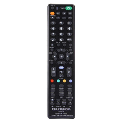 Universal Remote For Sony Led / Lcd / 3Dtv - Chunghop E S916