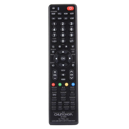 Universal Remote For Tcl Led / Lcd / Hdtv / 3Dtv - Chunghop T908