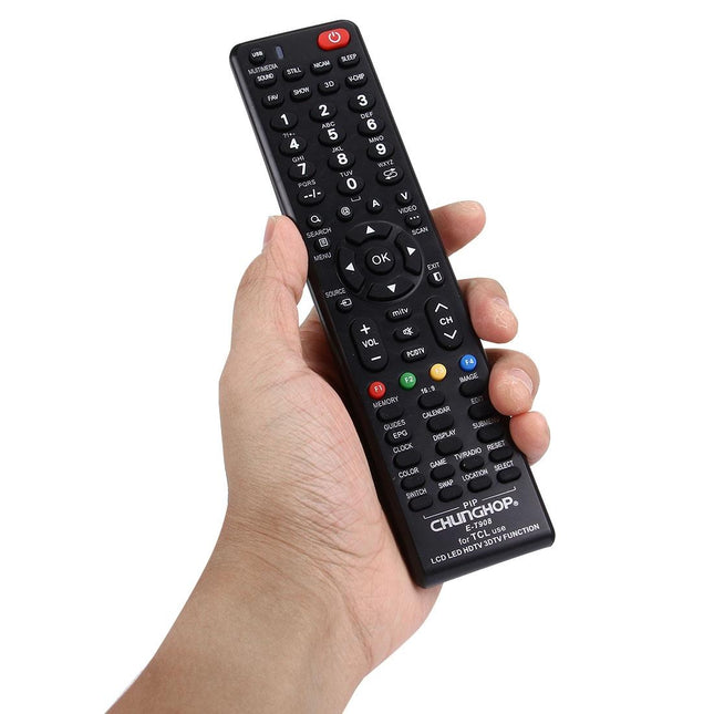 Universal Remote For Tcl Led / Lcd / Hdtv / 3Dtv - Chunghop T908