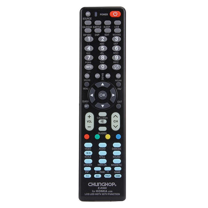 Universal Remote For Konka Led / Lcd / Hdtv - Chunghop K906