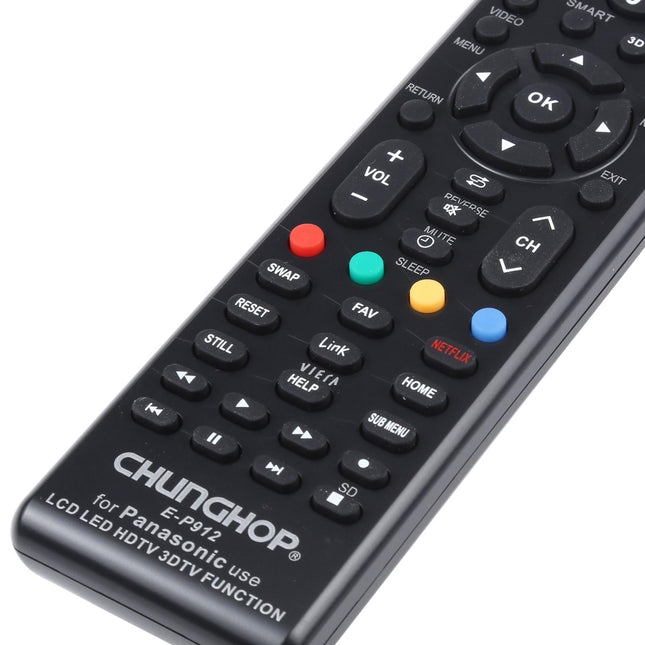 Universal Remote For Panasonic Led / Lcd / 3Dtv