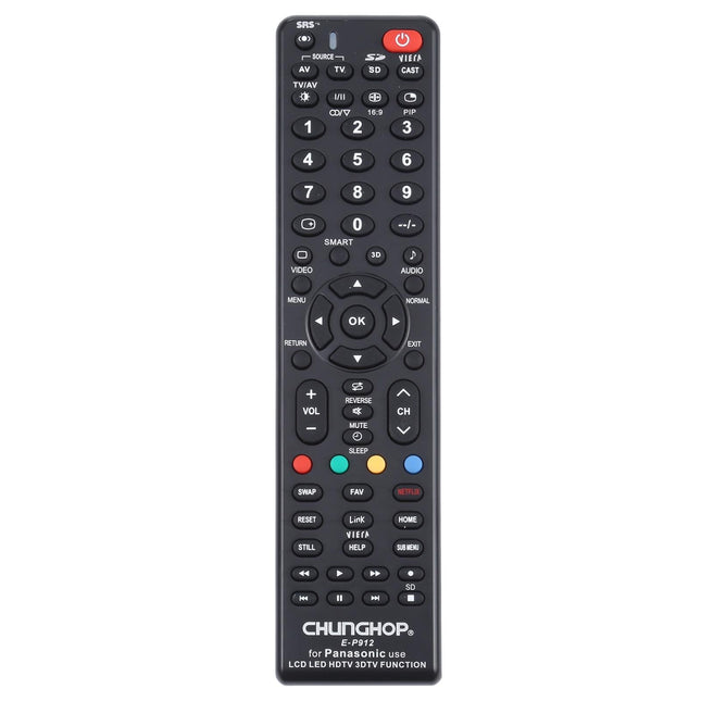 Universal Remote For Panasonic Led / Lcd / 3Dtv