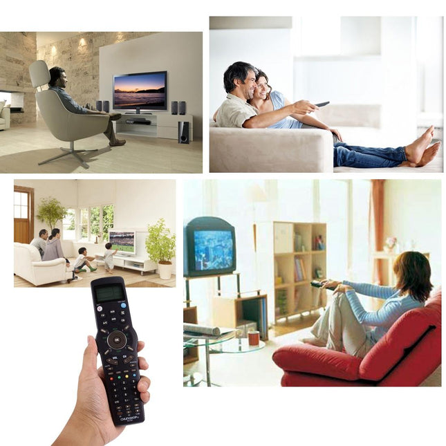 Universal Lcd Remote Controller With Learning Function For Tv Vcr Sat Cbl Dvd Cd A / C - Chunghop Rm L991
