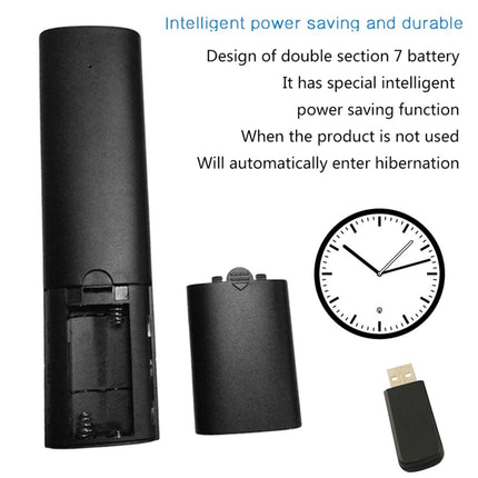 Universal 3D Air Mouse Remote With Voice Control