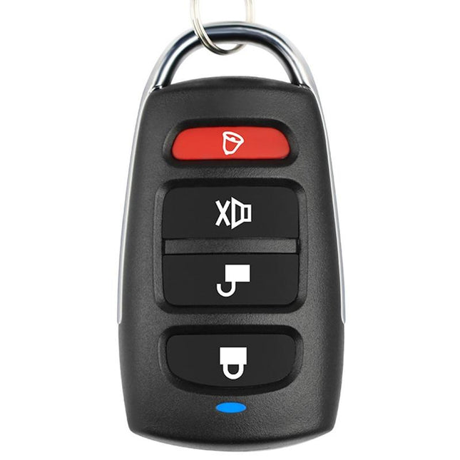 Metal 4-Button Wireless Garage Door Remote - 433Mhz