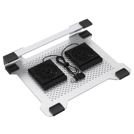 15 Double Fan Aluminum Cooling Pad For Laptops