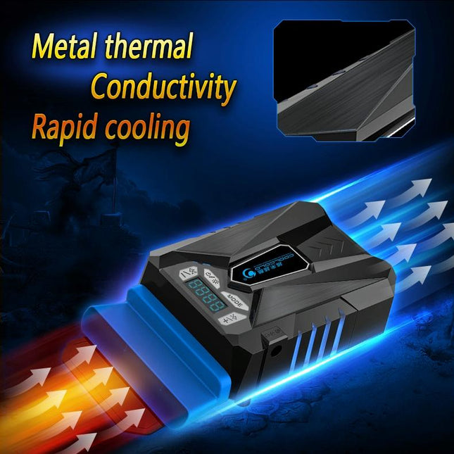 Portable 5-Speed Laptop Cooling Fan - Compact And Efficient