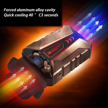 Ultra Silent 7 Laptop Cooling Fan - Portable Ac 220V Bronze