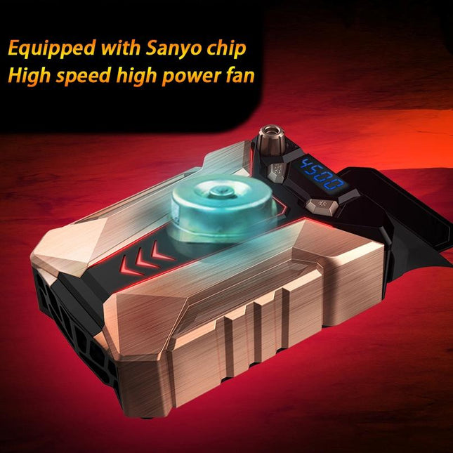 Ultra Silent 7 Laptop Cooling Fan - Portable Ac 220V Bronze