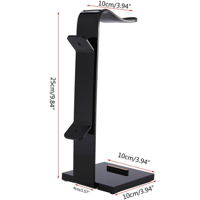 Universal Acrylic Headset Stand For Phones And Tablets