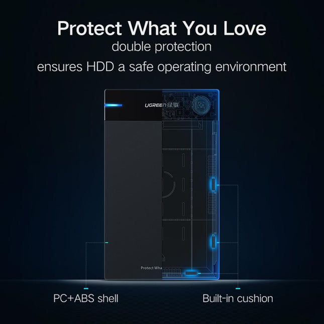 Usb 3.0 Sata Ssd Adapter For 2.5 / 3.5 Hdd Enclosure