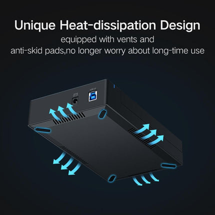 Usb 3.0 Sata Ssd Adapter For 2.5 / 3.5 Hdd Enclosure