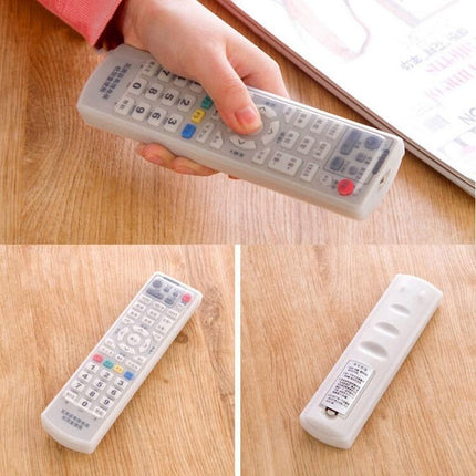 Set Of 5 Silicone Remote Control Covers - 18.5 X 5 X 2Cm
