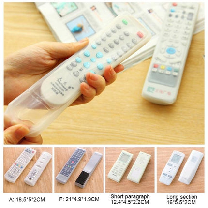 Set Of 5 Silicone Remote Control Covers - 18.5 X 5 X 2Cm