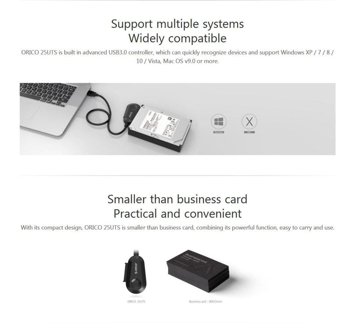 Sata To Usb 3.0 Adapter For 2.5 Hdd / Ssd