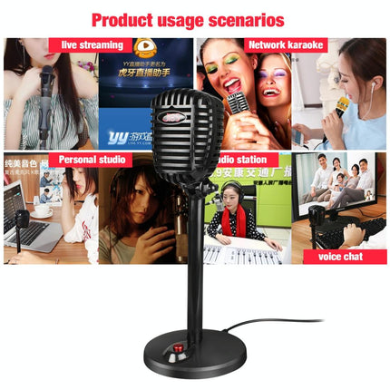 2.2M Usb Voice Chat Microphone - 360 Degree Rotatable For Video Conferencing