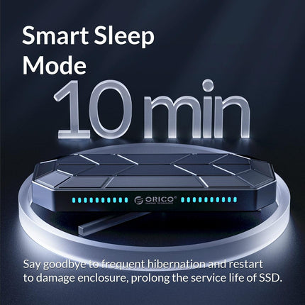 Rgb M.2 Nvme Ssd Enclosure - Compact Design