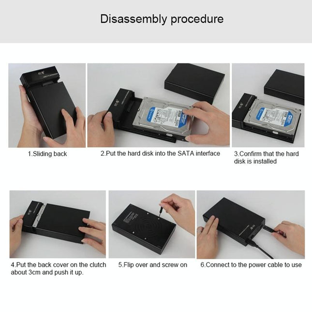 Usb3.0 External Ssd Enclosure For Laptops / Desktops - Universal Fit