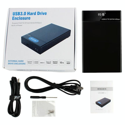Usb3.0 External Ssd Enclosure For Laptops / Desktops - Universal Fit