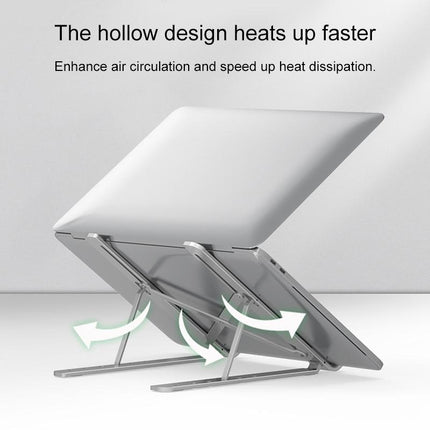 Adjustable Laptop Stand - Portable Folding Heat Dissipation Desktop Holder