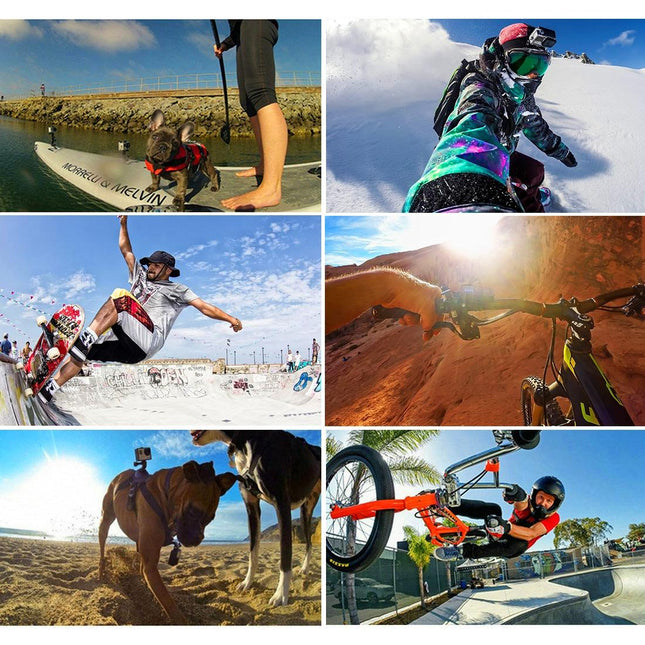 13-In-1 Cnc Metal Accessories Kit For Action Cameras With Eva Case