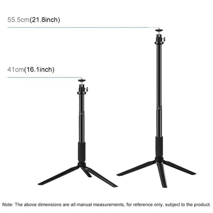 Live Broadcast Phone Bracket & Tripod Mount With Extension Rod & 6.2 Inch Led Ring Light Kit