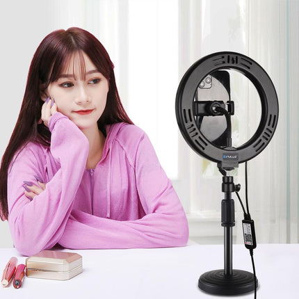 7.9 Rgbw Led Ring Light With Dual Colour Temperature And Phone Clamp