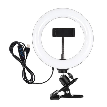 7.9 Ring Selfie Light With Dual Colour Led For Vlogging & Photography