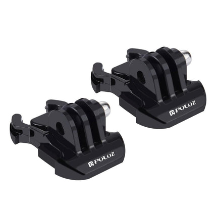 2-Pack Quick Release Buckles For Gopro Insta360 Dji Action And Other Cameras - Horizontal Surface Compatible