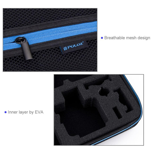 Waterproof Travel Case For Action Cameras And Accessories - Large Size