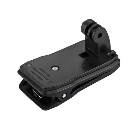 360 Degree Rotating Backpack Mount For Gopro Insta360 Dji Action Cameras