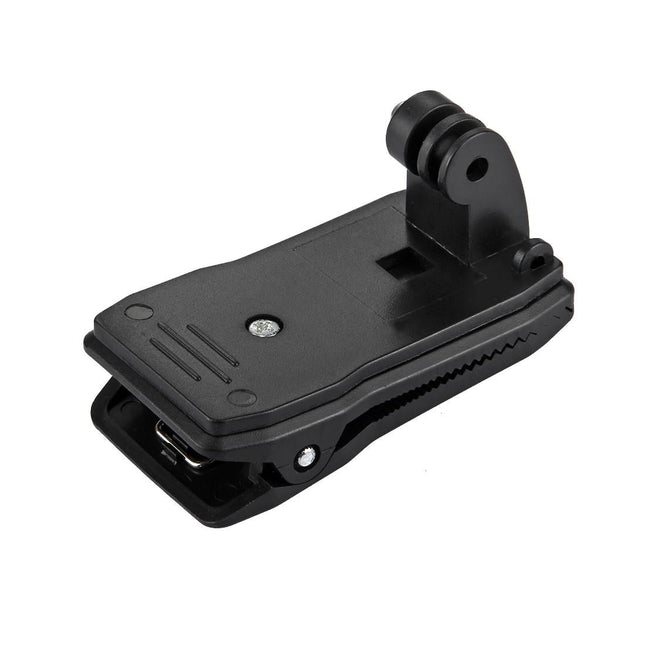 360 Degree Rotating Backpack Mount For Gopro Insta360 Dji Action Cameras