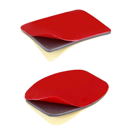Set Of 3 Flat And 3 Curved Adhesive Pads For Gopro Hero12