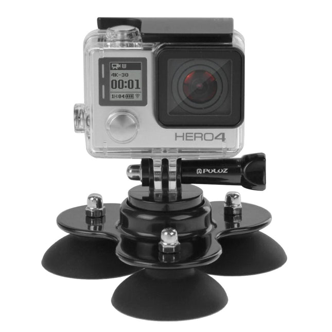 Gopro Hero11 Triangle Suction Cup Mount With Screw