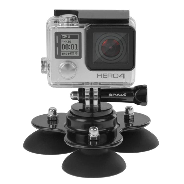 Gopro Hero11 Triangle Suction Cup Mount With Screw