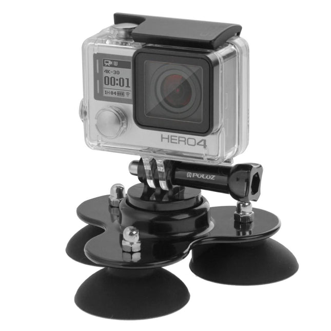 Gopro Hero11 Triangle Suction Cup Mount With Screw