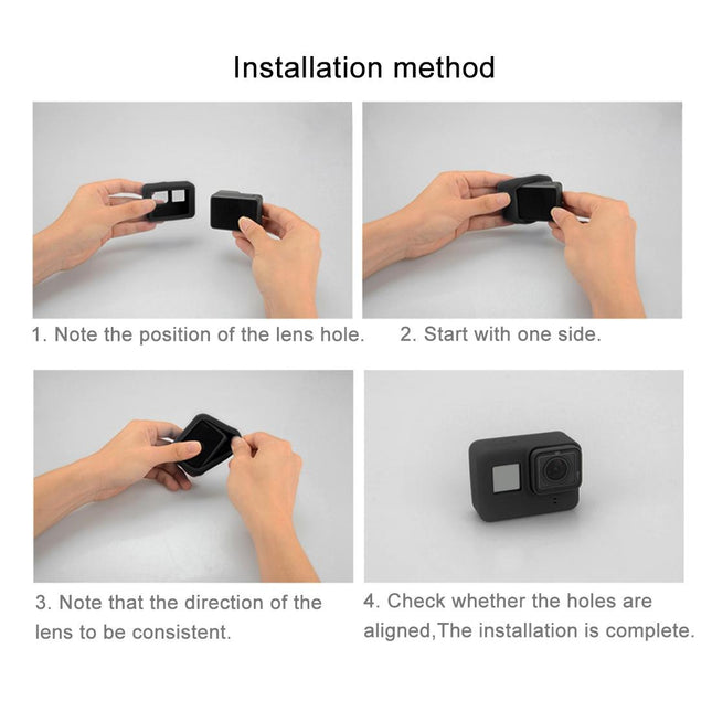 Gopro Hero7 Silicone Case With Lens Cover