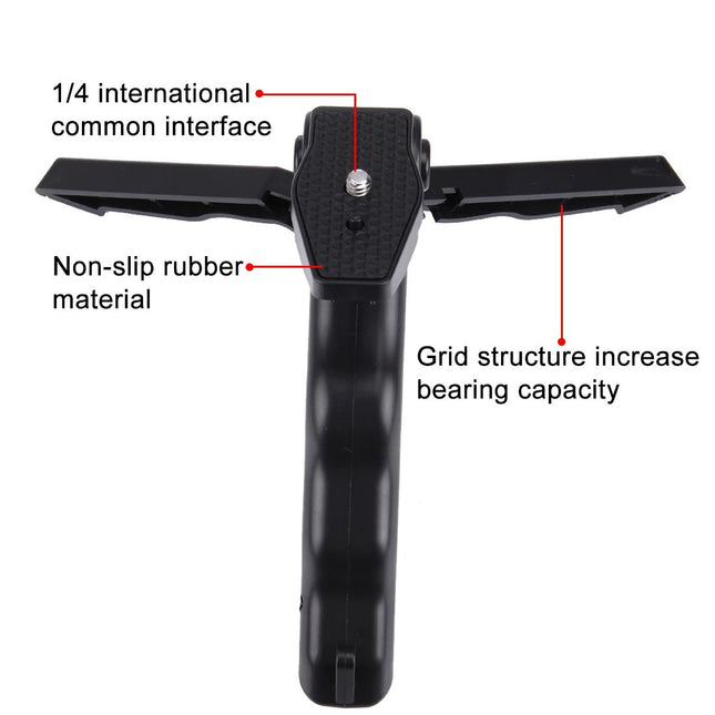 Grip Folding Tripod Mount For Gopro And Xiaoyi Action Cameras