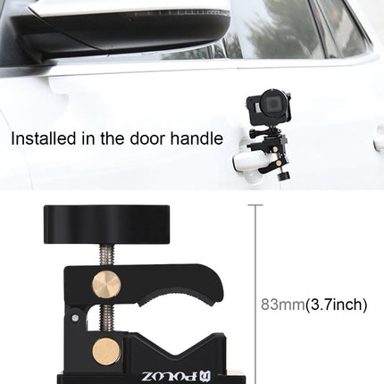 Universal Fixing Clamp For Action Cameras - Aluminium Mount