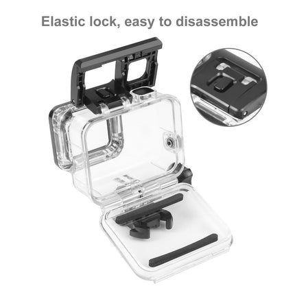 60M Waterproof Housing For Gopro Hero 2018 / 7 / 6 / 5 With Basic Mount