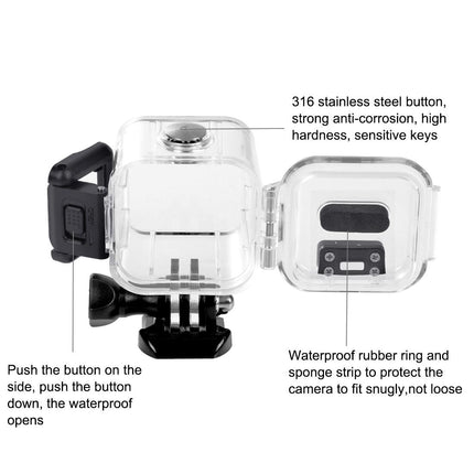 Waterproof Diving Case For Gopro Hero Session - 45M