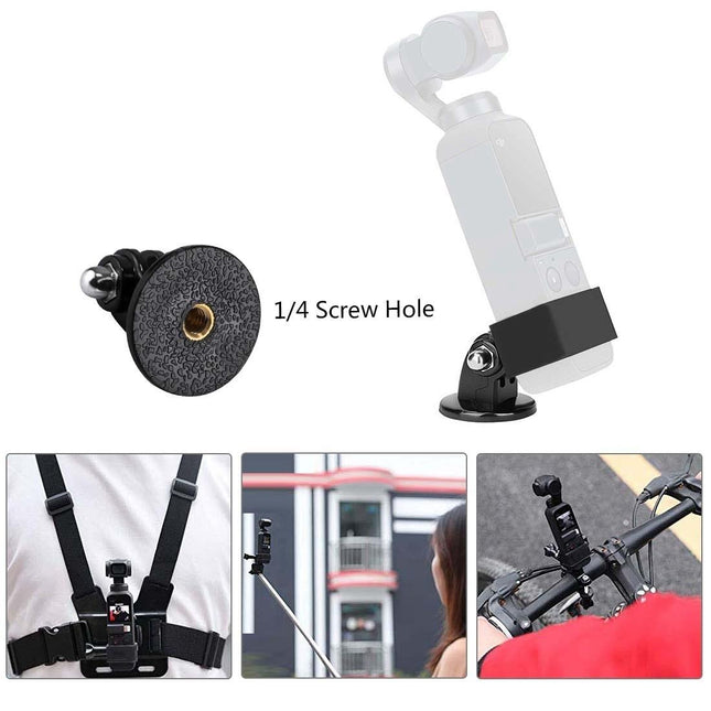 Dji Pocket / Pocket 2 Expansion Bracket With Adapter And Screw