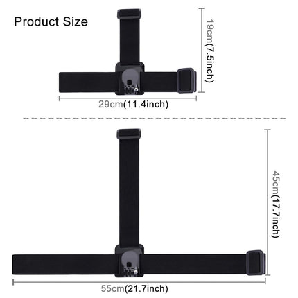 Adjustable Elastic Mount Belt For Action Cameras