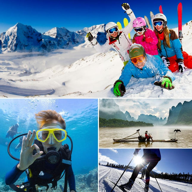 Adjustable Elastic Mount Belt For Action Cameras