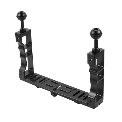 Adjustable Dual Handheld Lamp Arm For Action Cameras