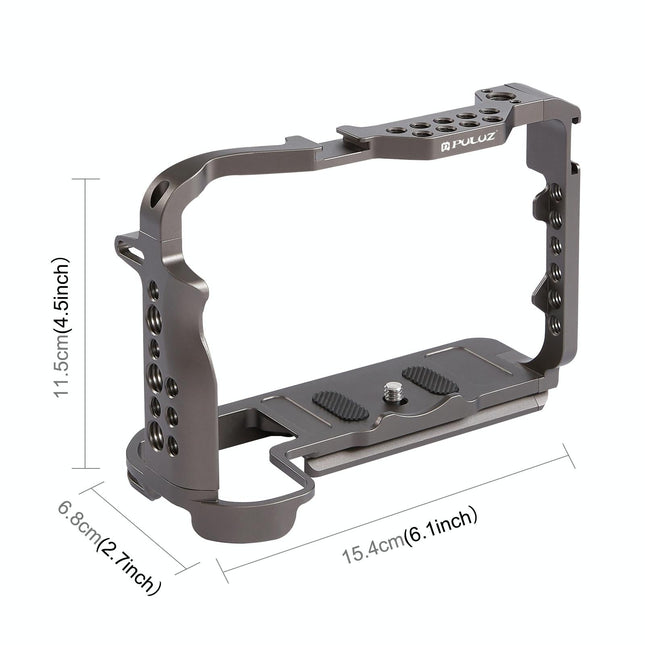 Canon Eos R5 / R6 Video Camera Cage Stabilizer - Handleless Bronze