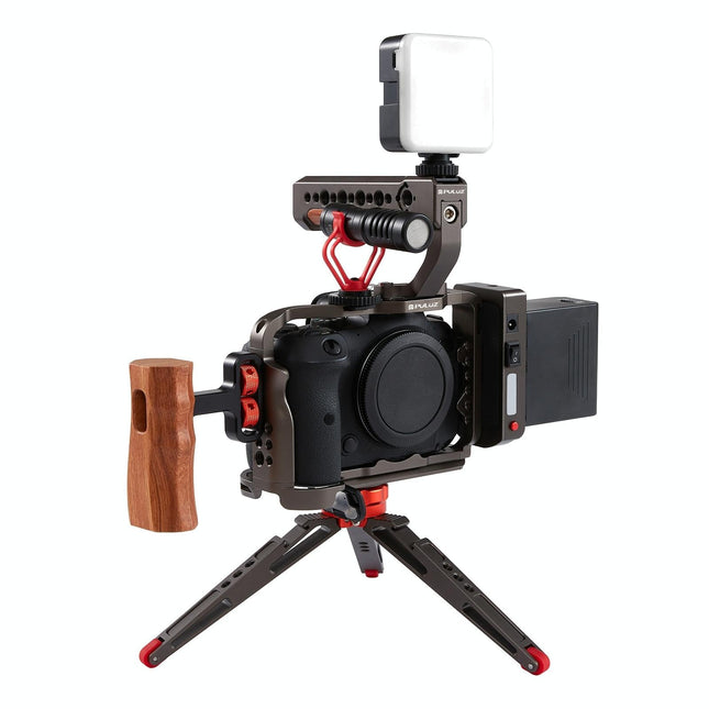 Canon Eos R5 / R6 Video Camera Cage Stabilizer - Handleless Bronze