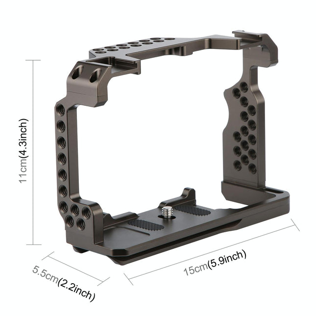 Sony A7 Iii / A7R Iii Camera Cage Stabilizer - Bronze No Handle